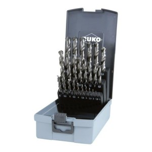Ensemble de forets RUKO 9 mm 13 mm 10 mm 6 mm 3 mm 7 mm 12 mm 5 mm 4 mm 2 mm 8 mm 1,5 mm 2,5 mm 3,5 mm 4,5 mm 5,5 mm 1 mm 11 mm 