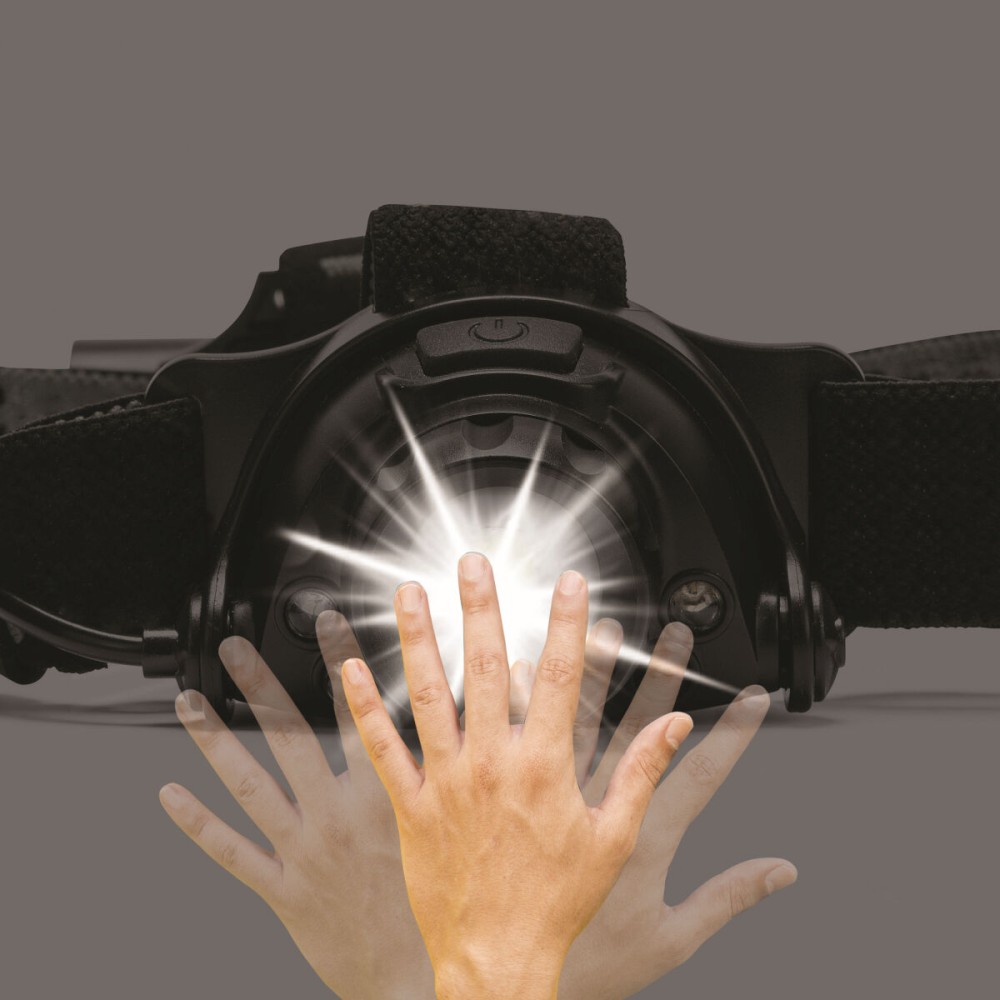 Wiederaufladbare und verstellbare LED Stirnlampe Stak 10 W 900 Lm 6000 K