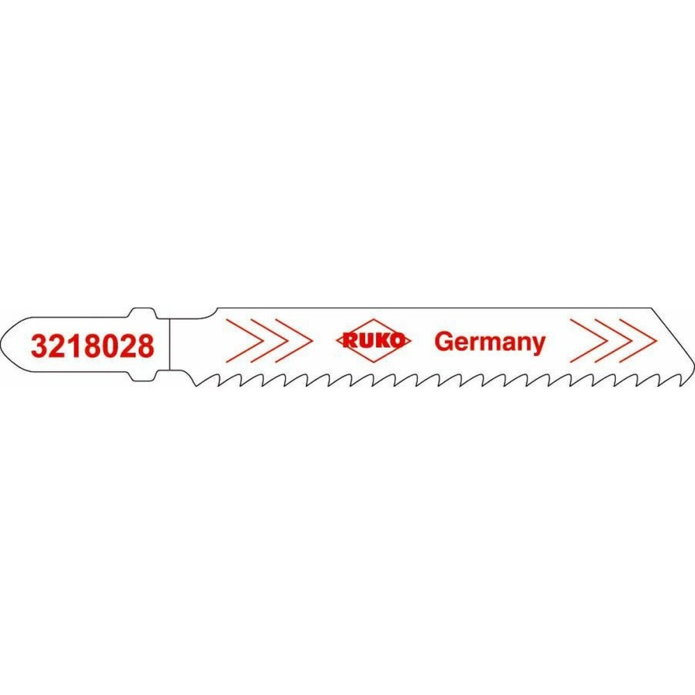 Saw Blade RUKO T 118 BF 77 x 7,7 x 1,0 mm Jigsaw 5 Units