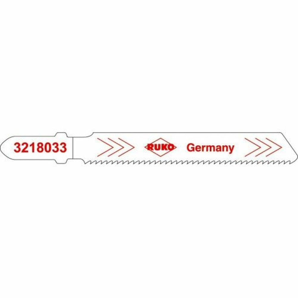 Saw Blade RUKO T 118 AF 77 x 7,5 x 1,0 mm Jigsaw 5 Units