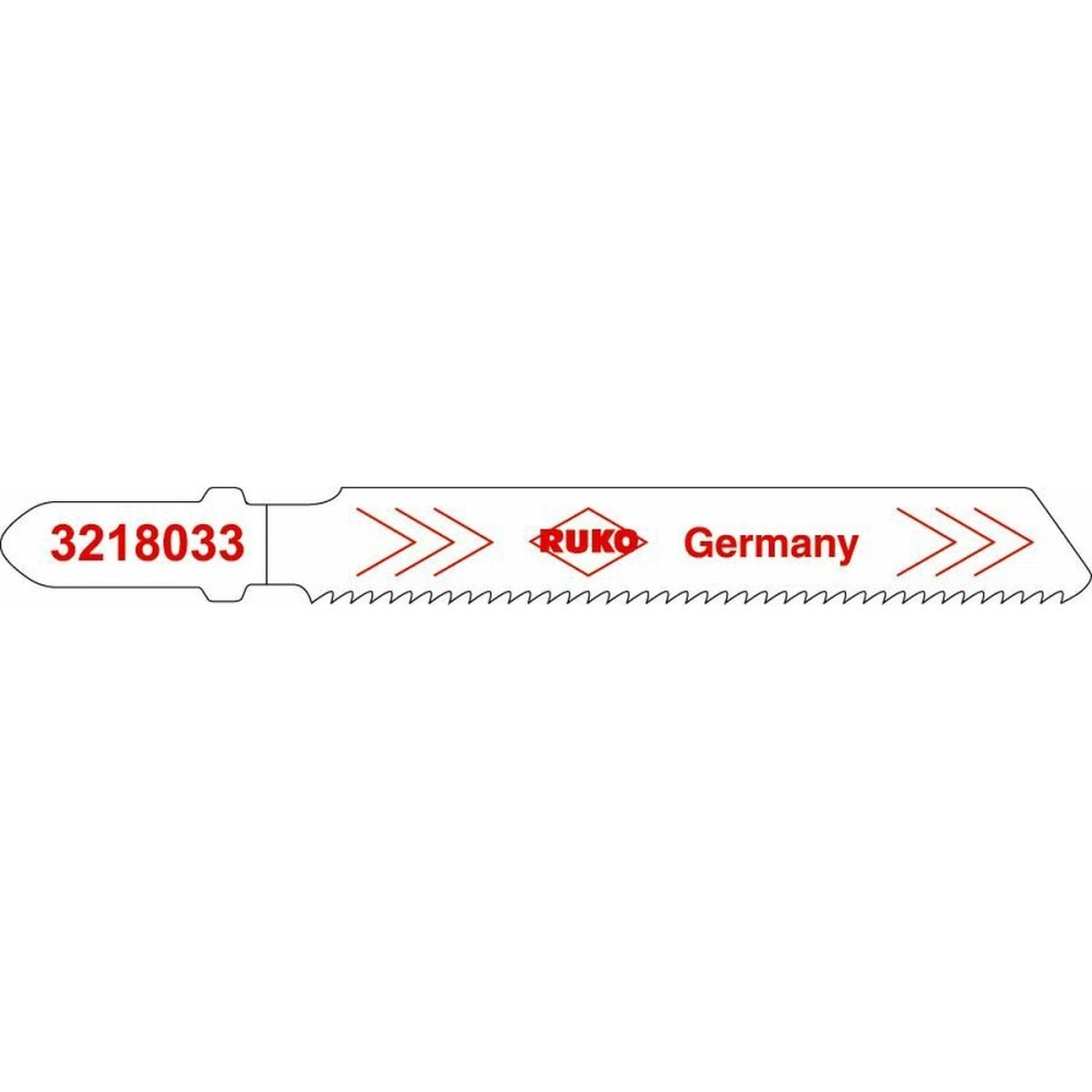 Lame scie RUKO T 118 AF 77 x 7,5 x 1,0 mm Scie sauteuse 5 Unités