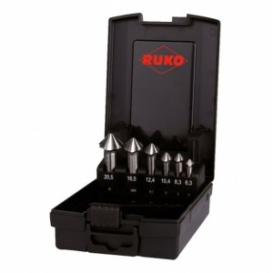 Countersink Set (Countersinks) RUKO ULTIMATECUT 4S High speed steel (HSS) 6 Pieces