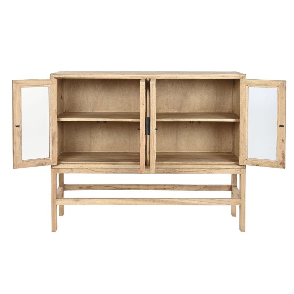 Buffet Home ESPRIT Verre bois mindi 120 X 41 X 100 CM