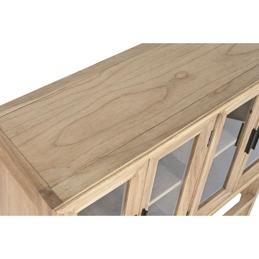 Buffet Home ESPRIT Verre bois mindi 120 X 41 X 100 CM