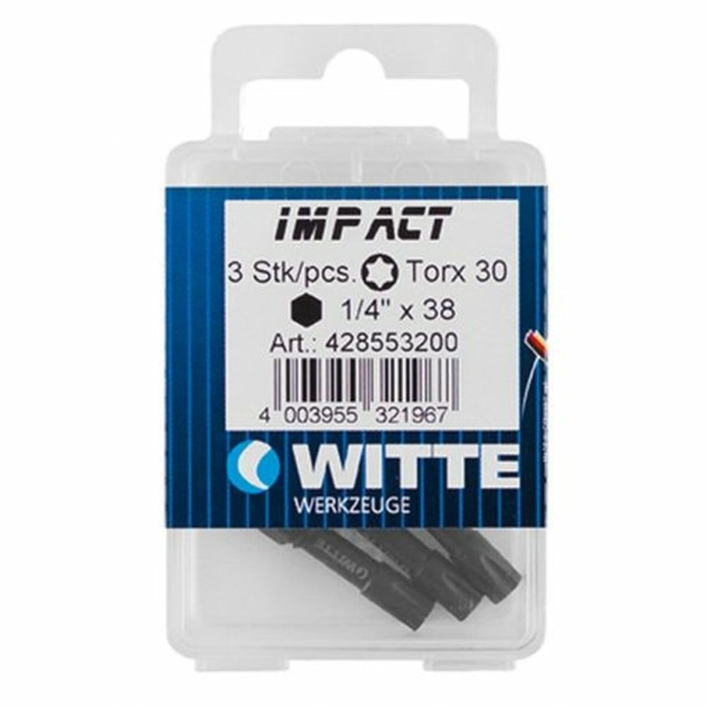 Satz von Spitzen WITTE TX Torx 3 Stück 3 Stücke