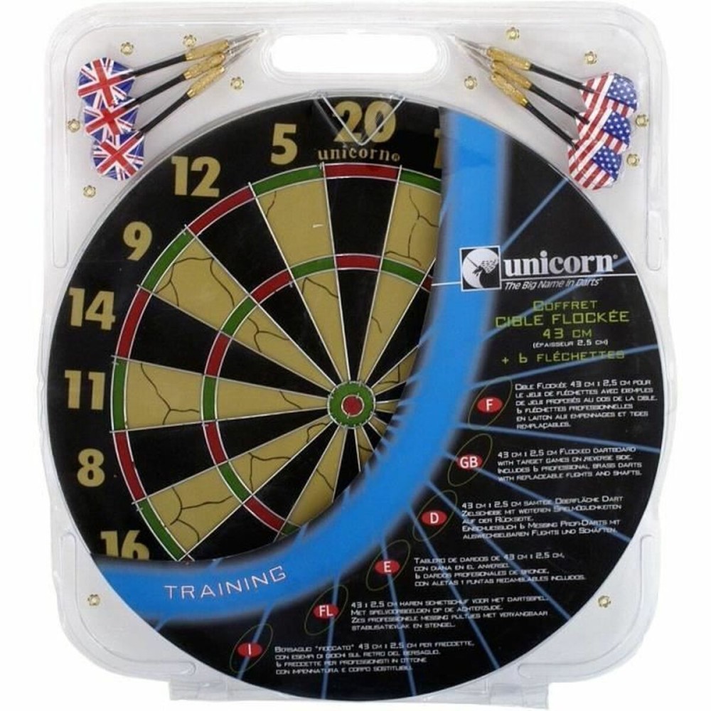 Cible Unicorn Ø 43 cm Multicouleur