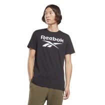 Men’s Short Sleeve T-Shirt Reebok BIG LOGO TEE HD4222 Black