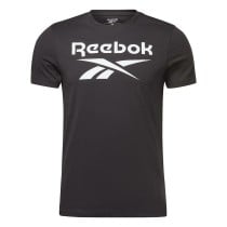 Men’s Short Sleeve T-Shirt Reebok BIG LOGO TEE HD4222 Black