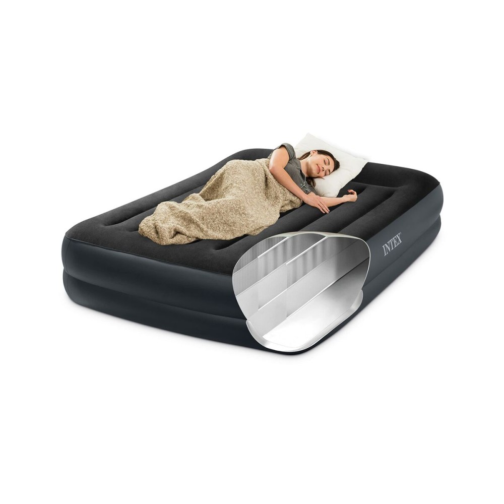 Aufblasbares Bett Intex Dura-Beam Basic Queen Innen/Außenbereich