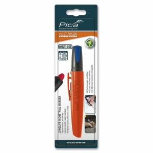 Marqueur Pica Permanent Bleu industriel