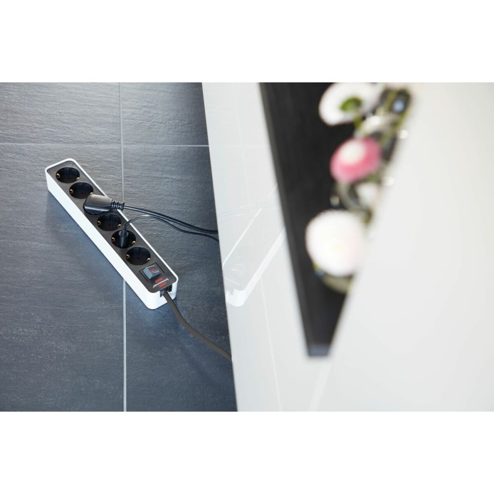Steckerleiste mit 5 Steckdosen und Schalter Brennenstuhl 3600 W (1,5 m)
