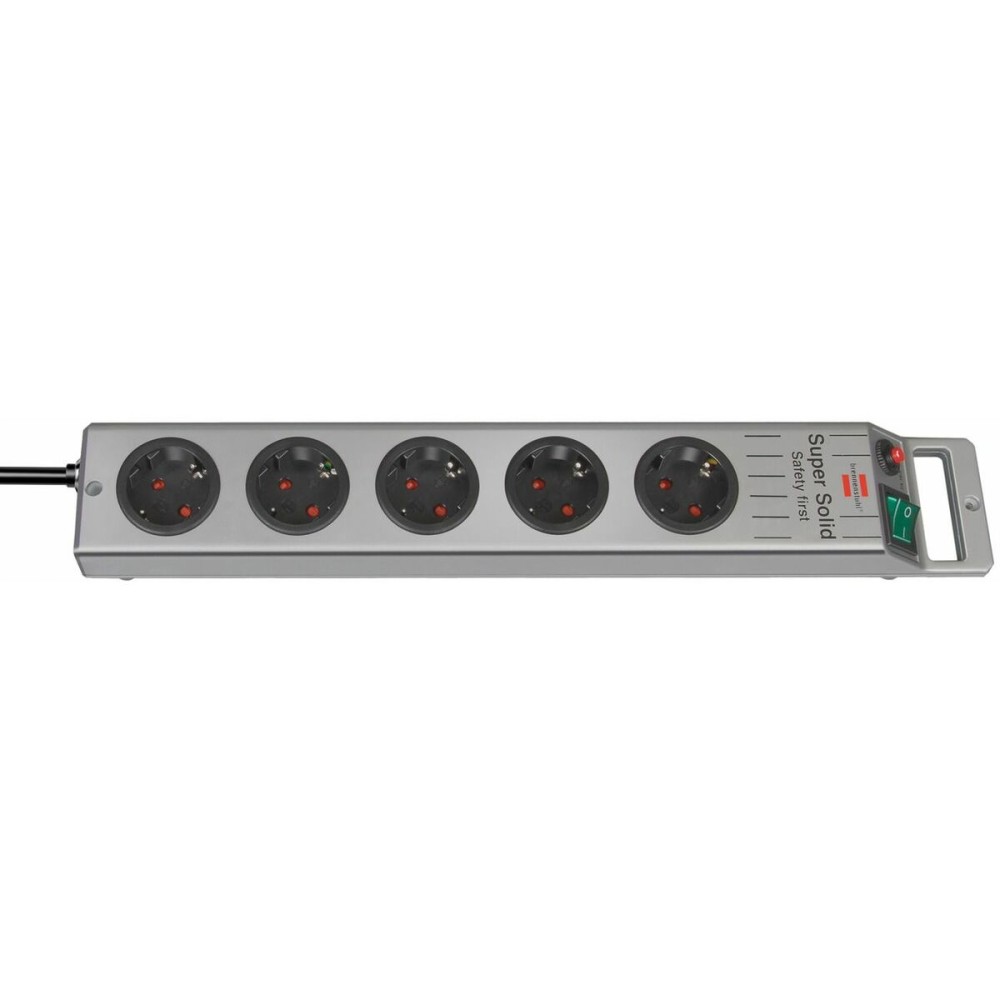 Steckerleiste mit 8 Steckdosen und Schalter Brennenstuhl Super-Solid-Line 3600 W (2,5 m)