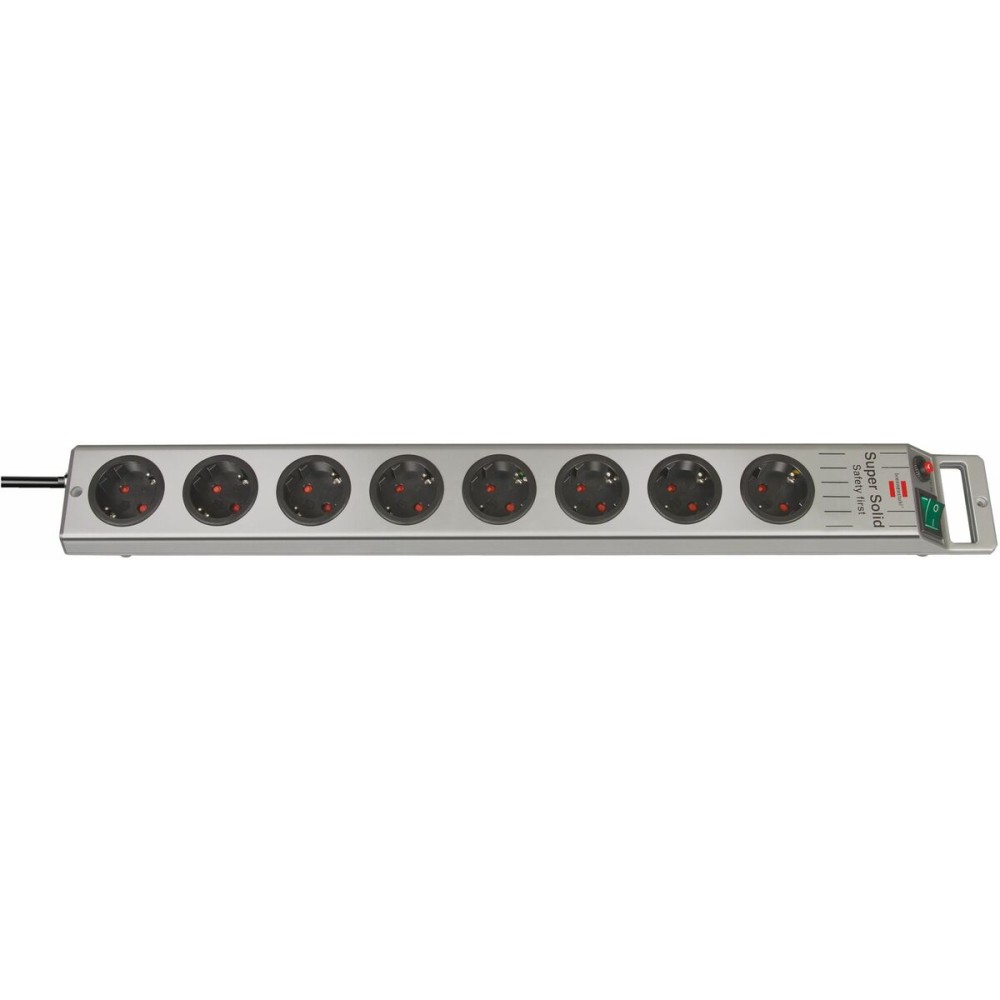 Steckerleiste mit 8 Steckdosen und Schalter Brennenstuhl Super-Solid-Line 3600 W (2,5 m)