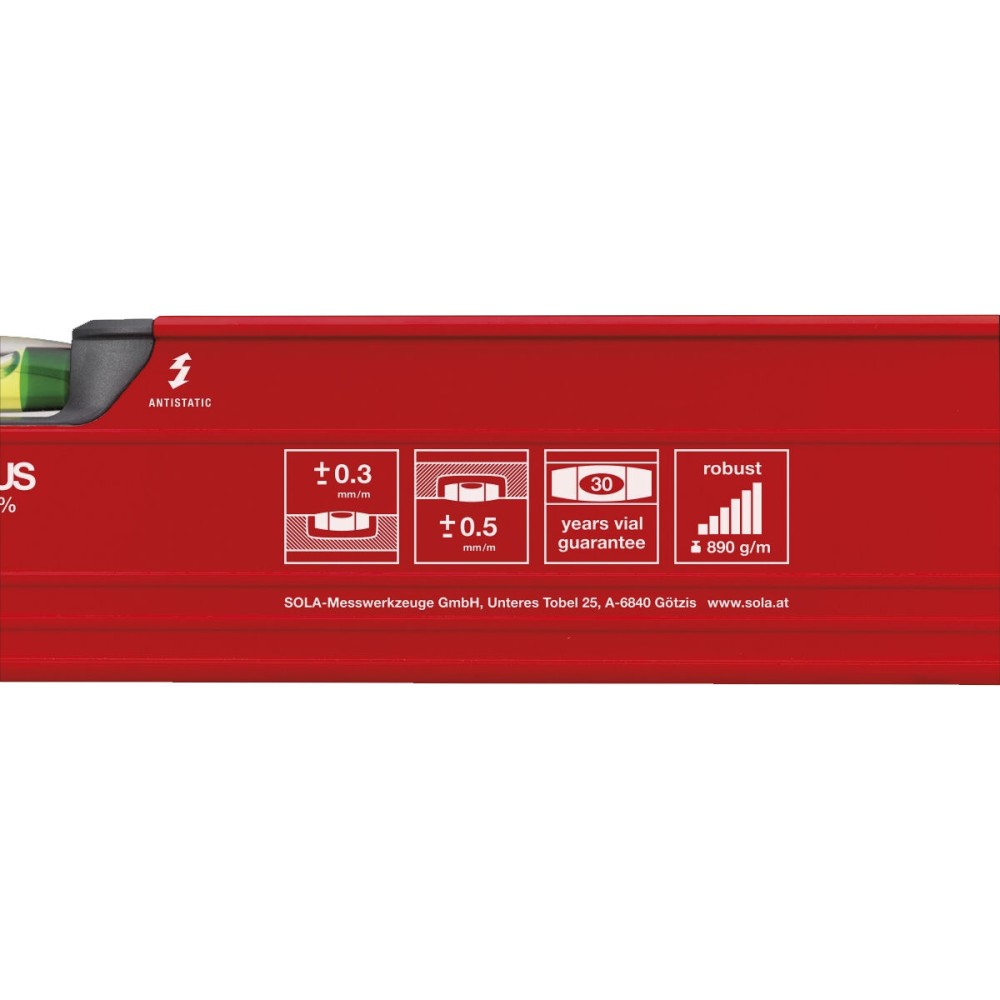 Spirit Level SOLA Aluminium 60 cm