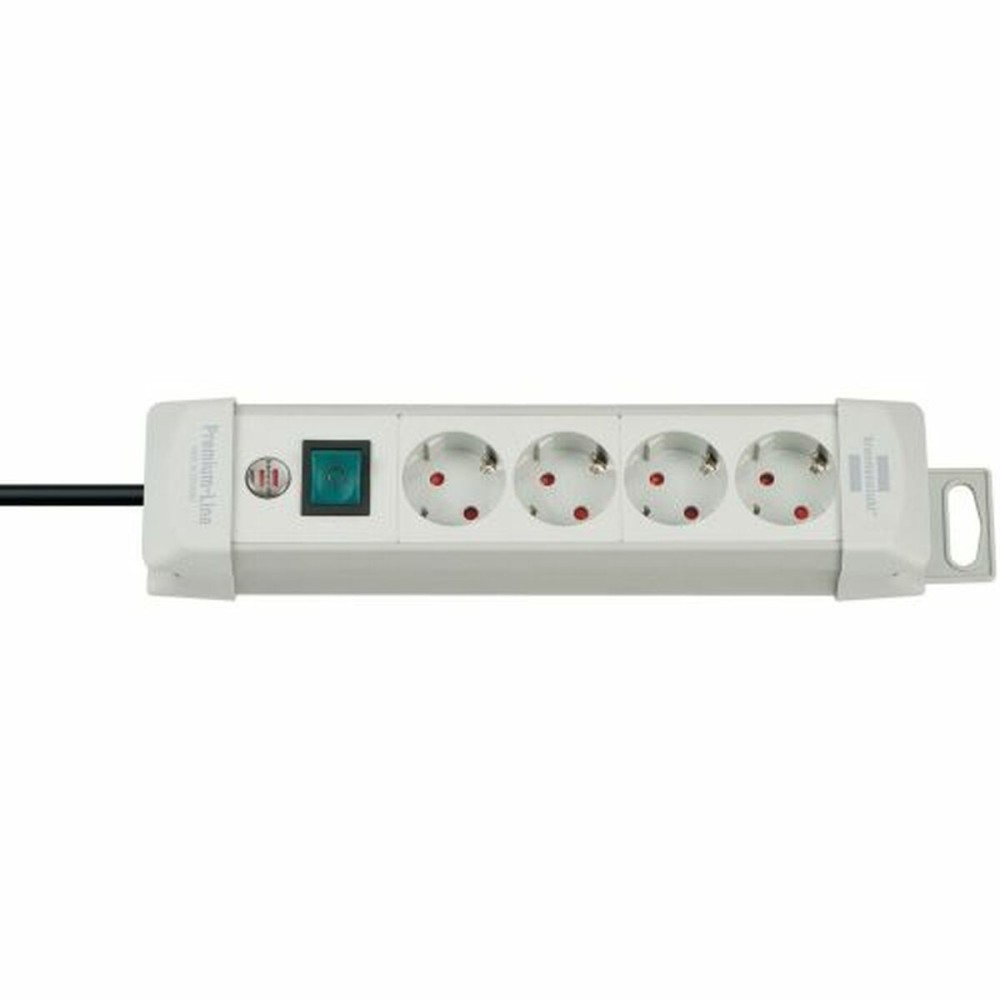 Rallonge 4 prises Schuko avec interrupteur Brennenstuhl Premium-Line 3600 W (1,8 m)