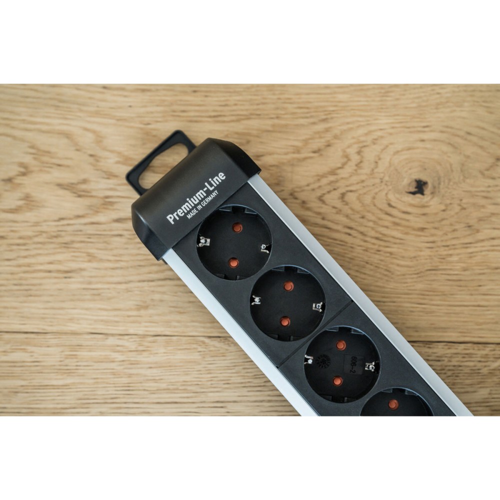 Multiprise 6 Prises avec Interrupteur Brennenstuhl Premium-Alu-Line 3500 W (3 m)
