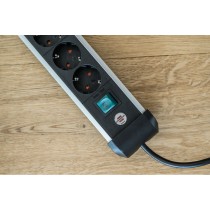 Multiprise 6 Prises avec Interrupteur Brennenstuhl Premium-Alu-Line 3500 W (3 m)