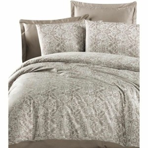 Duvet cover set Beige Super king 3 Pieces