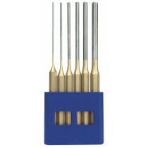 Set of cylindrical pin punches ATM Golden Extra long 6 Pieces
