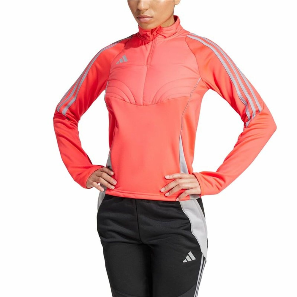 Damen Sweater ohne Kapuze Adidas Winterized Lachsfarben