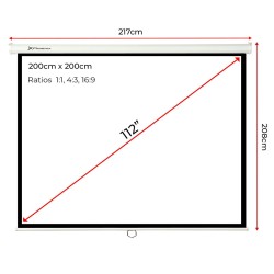 Projection Screen Phoenix PH200 112"