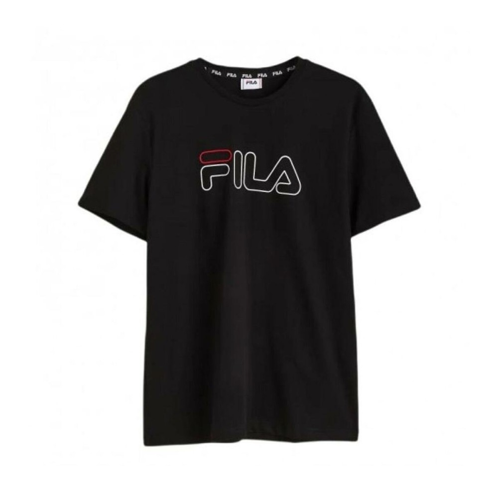 Herren Kurzarm-T-Shirt Fila FAM0225 80010 Schwarz