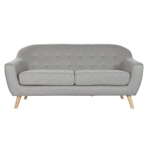 Canapé Home ESPRIT Gris Crème Naturel Scandi 172 x 82 x 82 cm