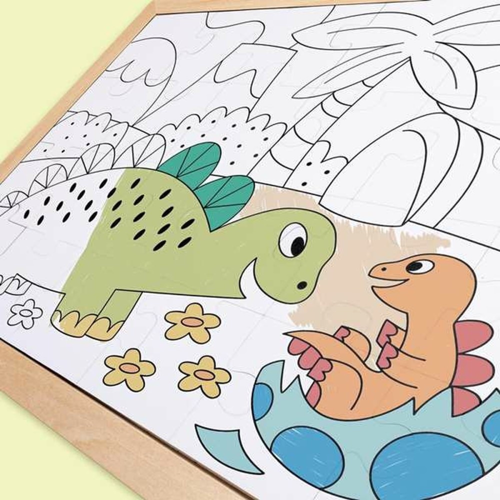 Puzzle Hape Dinosaurier