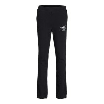 Children's Tracksuit Bottoms Jack & Jones JPSTGORDON SPACE LOGO 12221570  Black