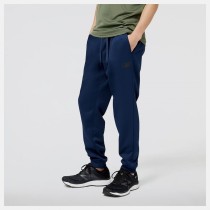 Adult Trousers New Balance  TNCT FLC PNT MP23022 NGO  Men Navy Blue