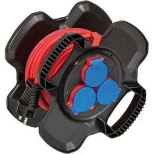 Enrouleur de câbles Brennenstuhl IP44 AT-N05V3V3-F3G1,5 10 m 3 x 1,5 mm 3 Prises