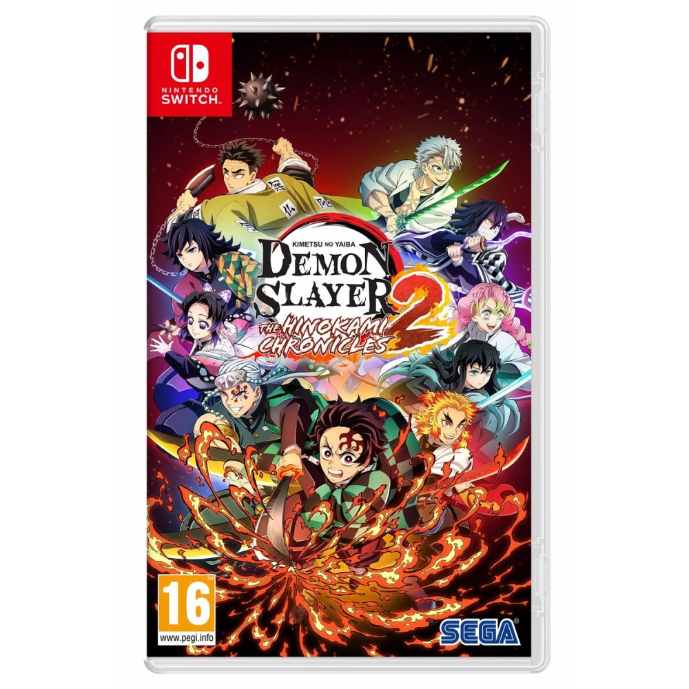 Jeu vidéo pour Switch SEGA Demon Slayer Kimetsu No Yaiba The Hinokami Chronicles 2