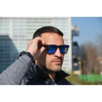 Unisex-Sonnenbrille Eagle WAVE Schwarz Spiegel