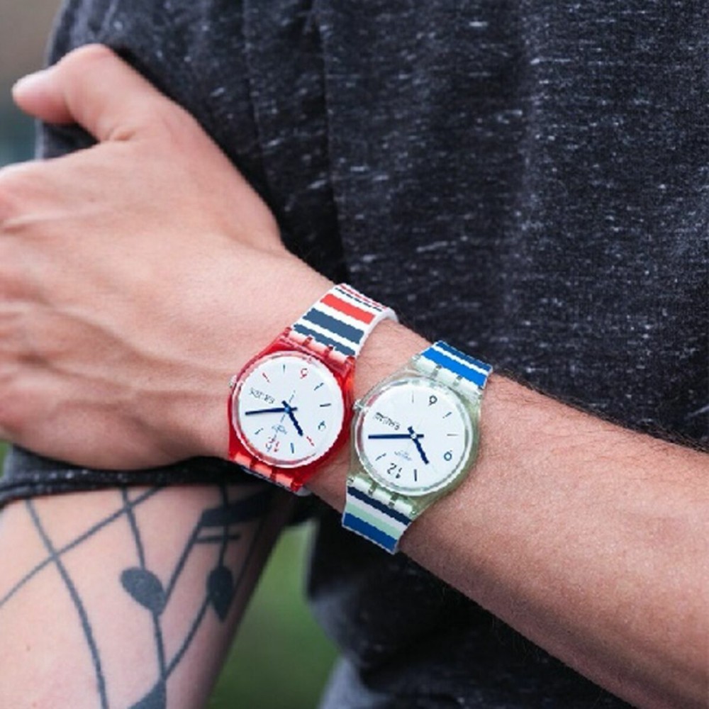 Herrenuhr Swatch (Ø 34 mm)
