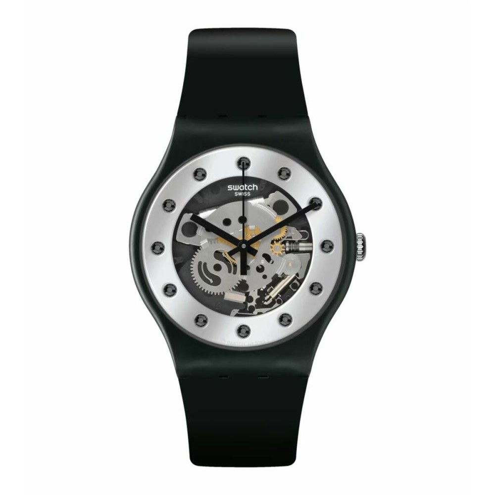 Unisex-Uhr Swatch SUOZ147 (Ø 41 mm)