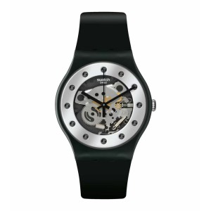Unisex-Uhr Swatch SUOZ147 (Ø 41 mm)