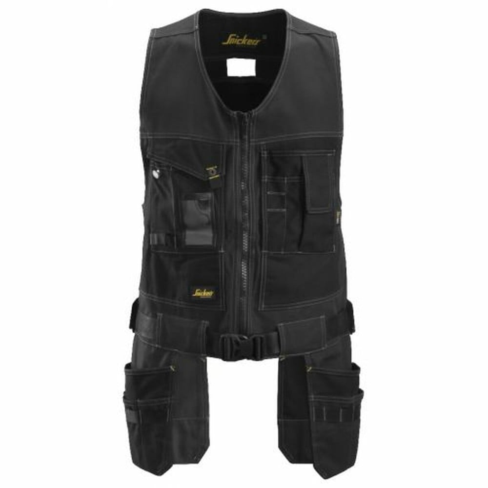 Arbeitsweste für Herren Snickers Workwear Schwarz