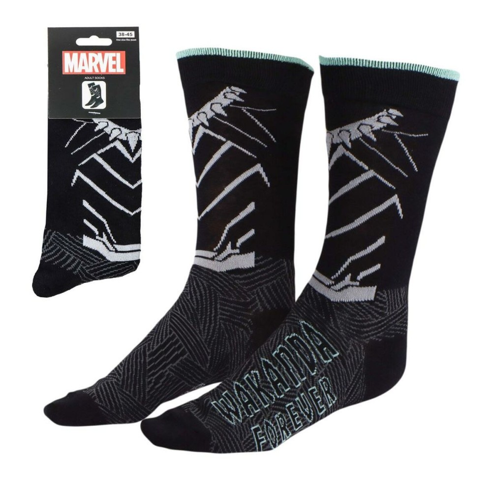 Chaussettes Black Panther Noir (38-45)