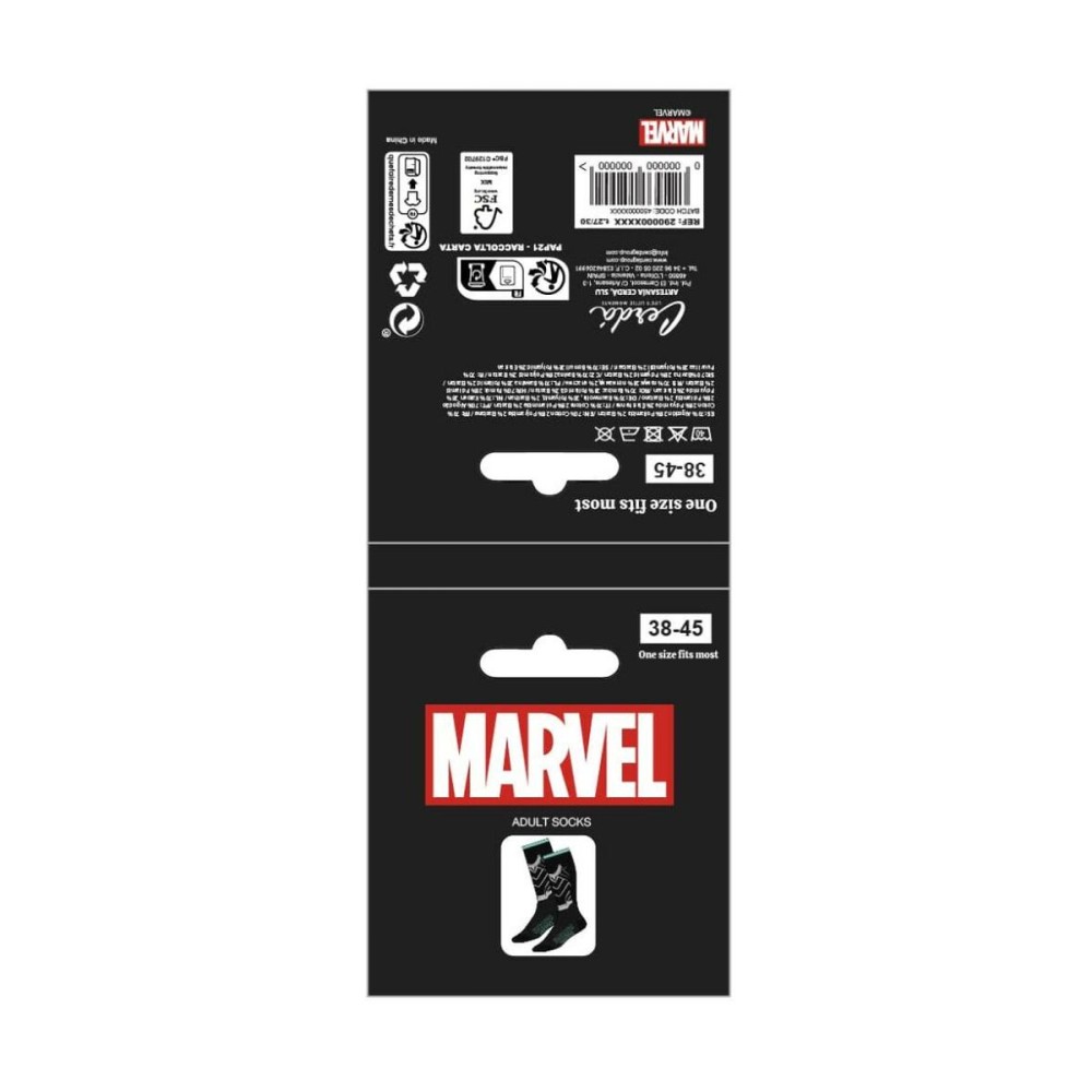 Socken Black Panther Schwarz (38-45)