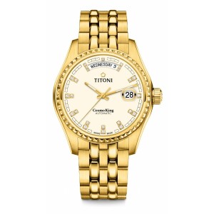 Montre Homme Titoni 797G-DB-541 (Ø 40 mm)