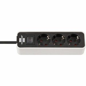 Rallonge 3 prises Schuko avec interrupteur Brennenstuhl Ecolor 3600 W (1,5 m)