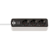 Rallonge 3 prises Schuko avec interrupteur Brennenstuhl Ecolor 3600 W (1,5 m)