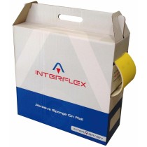 Sandpaper INTERFLEX Roll 25 m Yellow