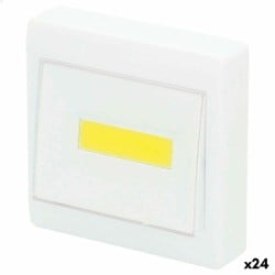 Schalter Aktive Weiß 8,5 x 8,5 x 3 cm (24 Stück)