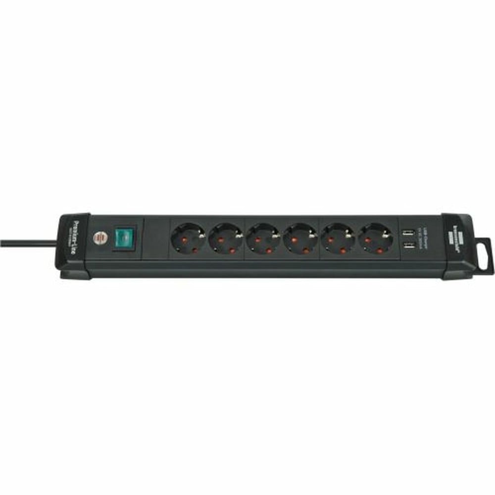 Steckerleiste mit 6 Steckdosen und Schalter Brennenstuhl Premium-Line 3600 W (3 m)