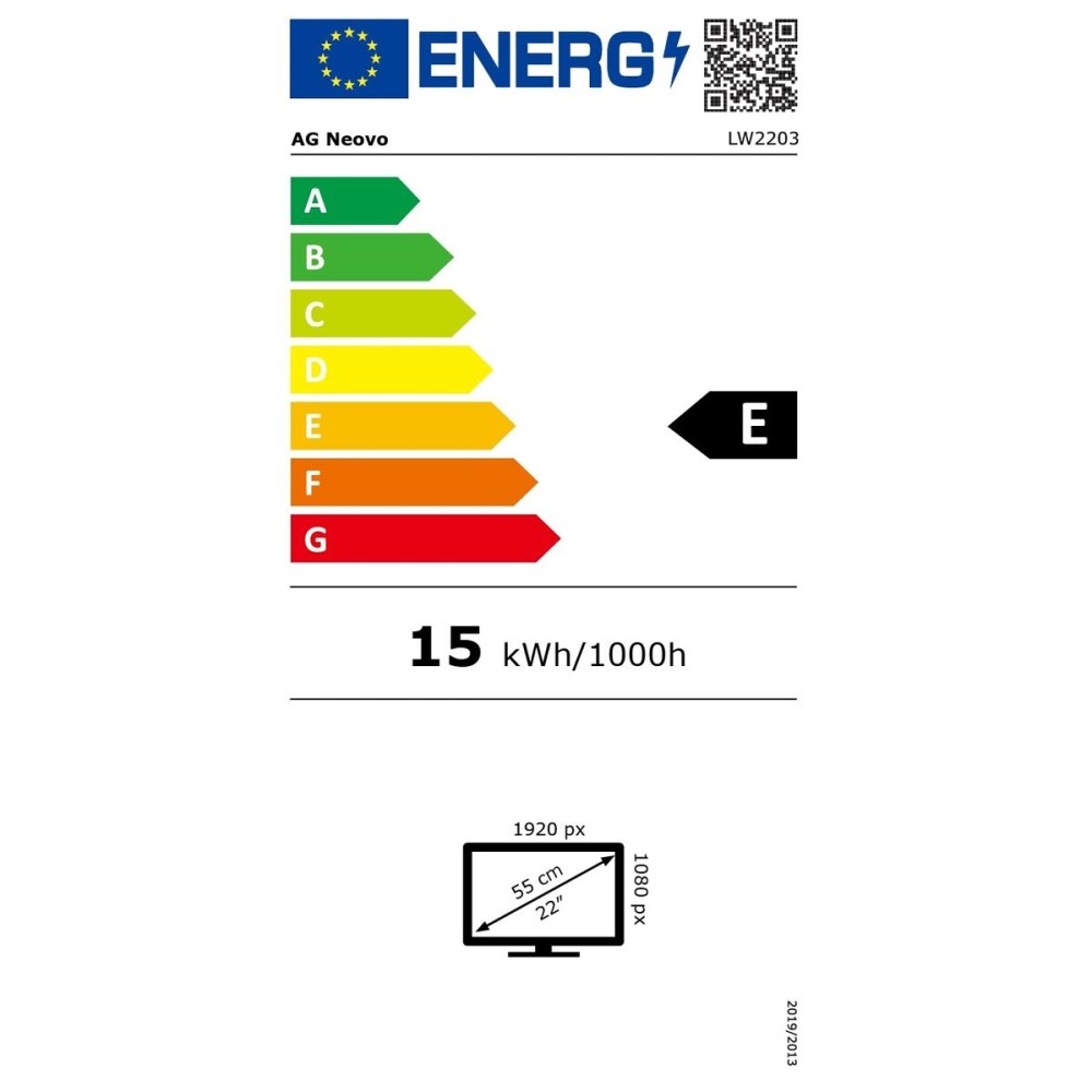 Monitor Ag Neovo LW-2203 Full HD 21,5"