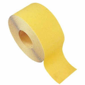 Papier abrasif Calflex Rouleau 25 m Oxyde d'aluminium Jaune