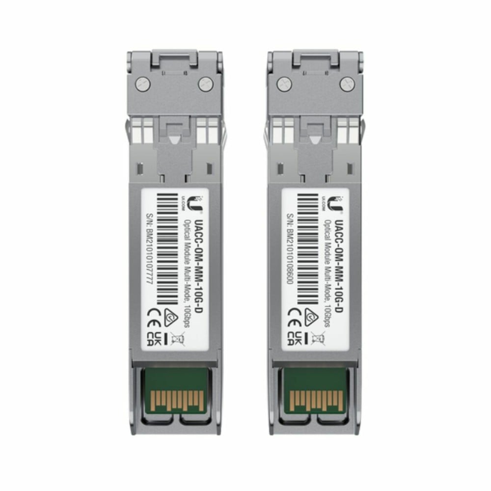 Fasermodul SEP MultioModo UBIQUITI UACC-OM-MM-10G-D-2 Silberfarben