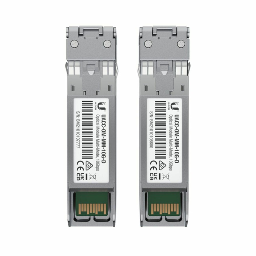 Module SFP à fibre optique multimode UBIQUITI UACC-OM-MM-10G-D-2 Argenté