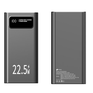 Powerbank LEOTEC LEPOW30W22K Schwarz 30000 mAh
